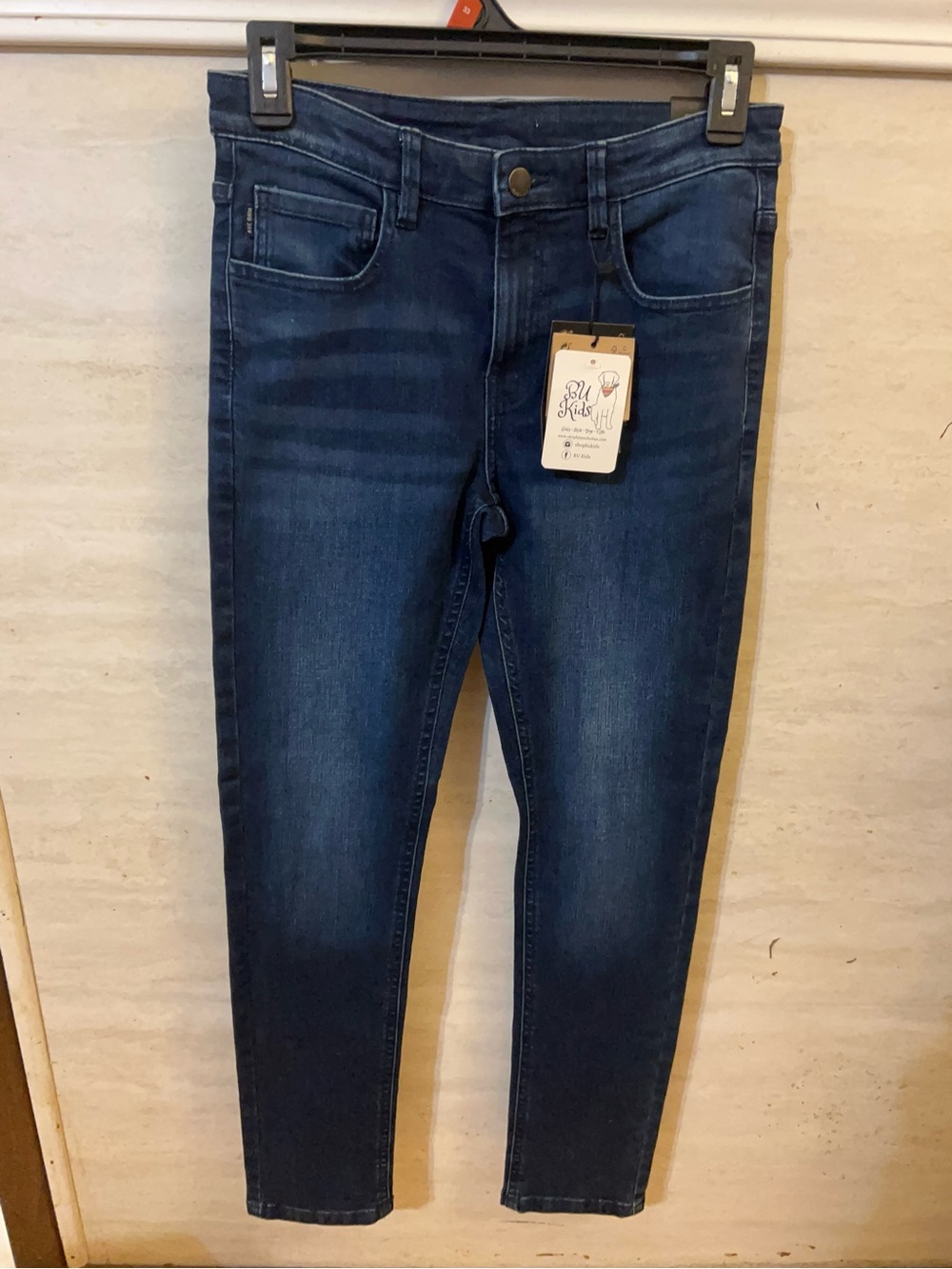 NWT- Nukutavake Boys Slim Jeans Adjustable Waist